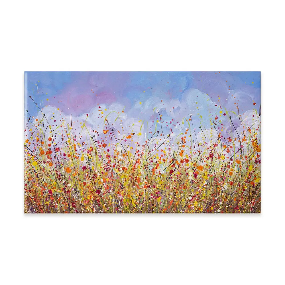 Wildflower Splash Canvas Print Wildflower Splash Canvas Print wall art product Olga Tkachyk