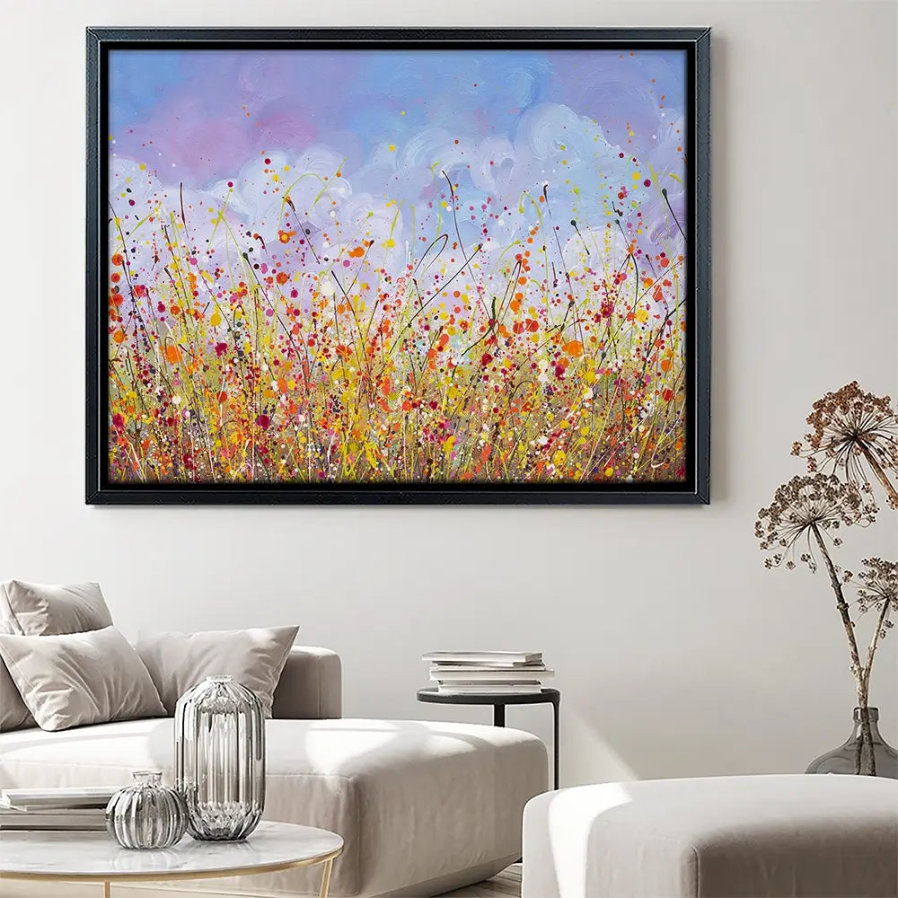 Wildflower Splash Canvas Print Wildflower Splash Canvas Print wall art product Olga Tkachyk