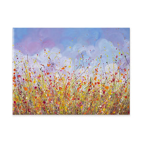 Wildflower Splash Canvas Print Wildflower Splash Canvas Print wall art product Olga Tkachyk