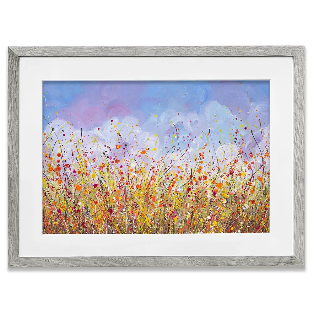 Wildflower Splash Framed Art Print Wildflower Splash Framed Art Print wall art product Olga Tkachyk
