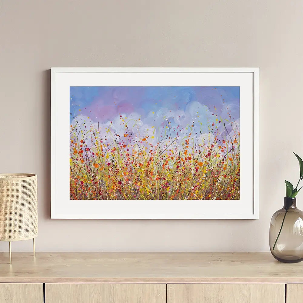 Wildflower Splash Framed Art Print Wildflower Splash Framed Art Print wall art product Olga Tkachyk