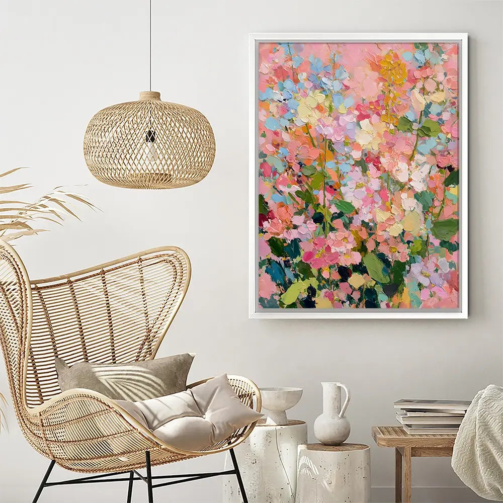 Wildflower Wonder Canvas Print Wildflower Wonder Canvas Print wall art product IAmHomeStudio