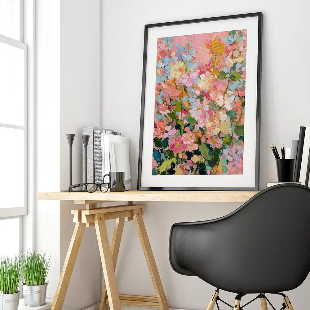 Wildflower Wonder Framed Art Print Wildflower Wonder Framed Art Print wall art product IAmHomeStudio
