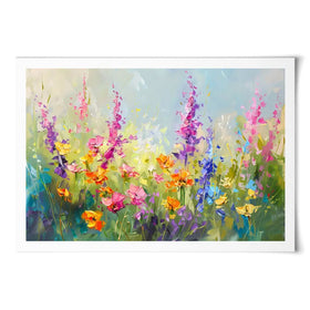 Wildflowers In Springtime Art Print Wildflowers In Springtime Art Print wall art product Creative Studio - Independent