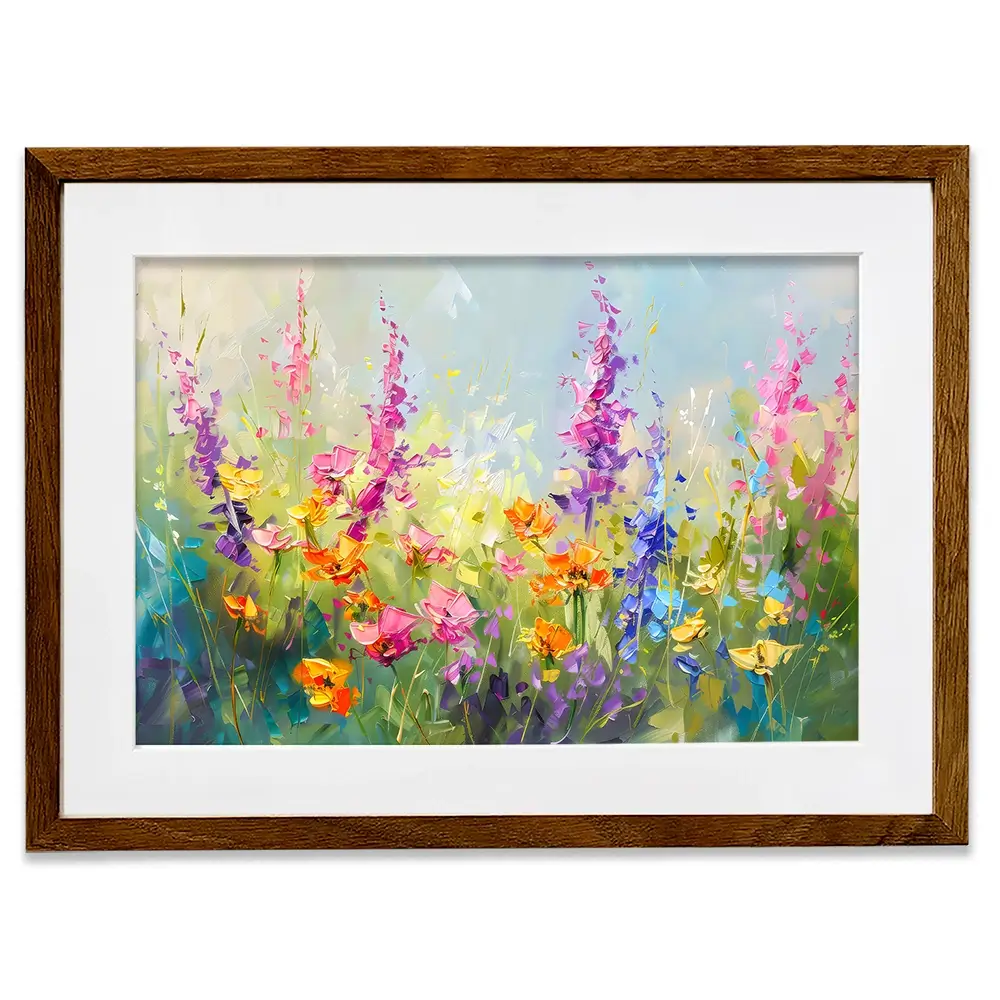 Wildflowers In Springtime Framed Art Print Wildflowers In Springtime Framed Art Print wall art product Creative Studio - Independent