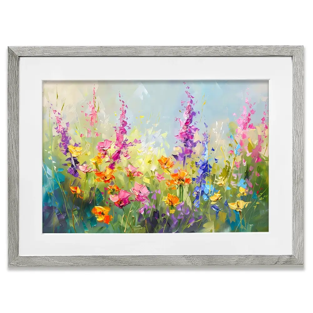 Wildflowers In Springtime Framed Art Print Wildflowers In Springtime Framed Art Print wall art product Creative Studio - Independent