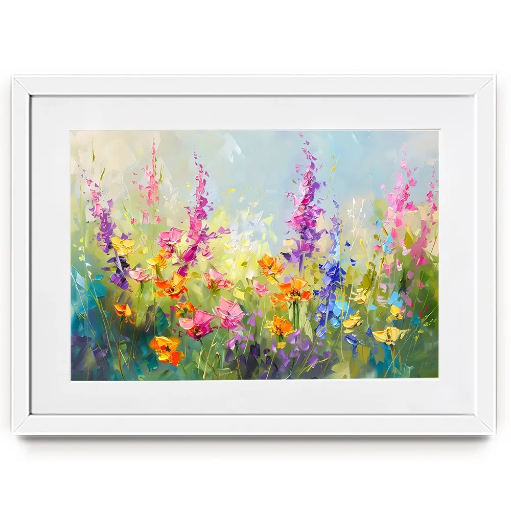 Wildflowers In Springtime Framed Art Print Wildflowers In Springtime Framed Art Print wall art product Creative Studio - Independent
