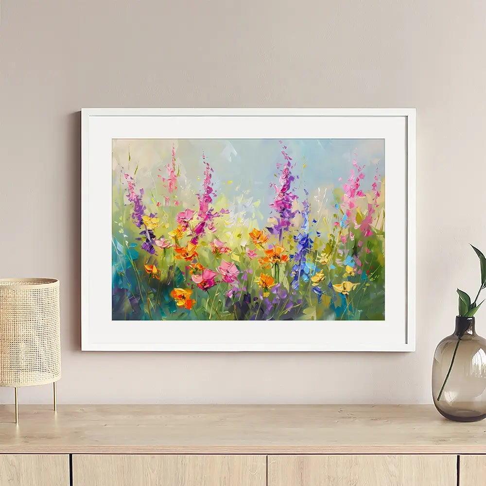 Wildflowers In Springtime Framed Art Print Wildflowers In Springtime Framed Art Print wall art product Creative Studio - Independent