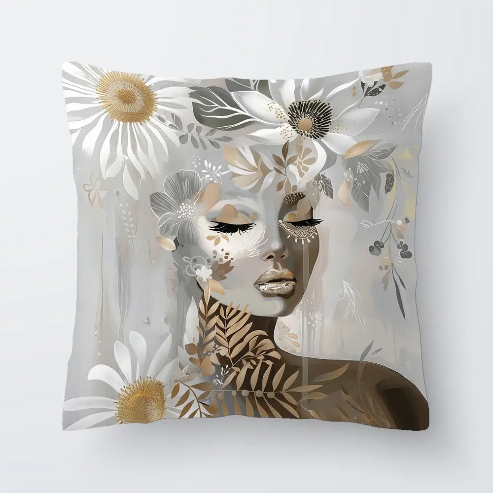 Wildlace Cushion Wildlace Cushion wall art product Bella Eve