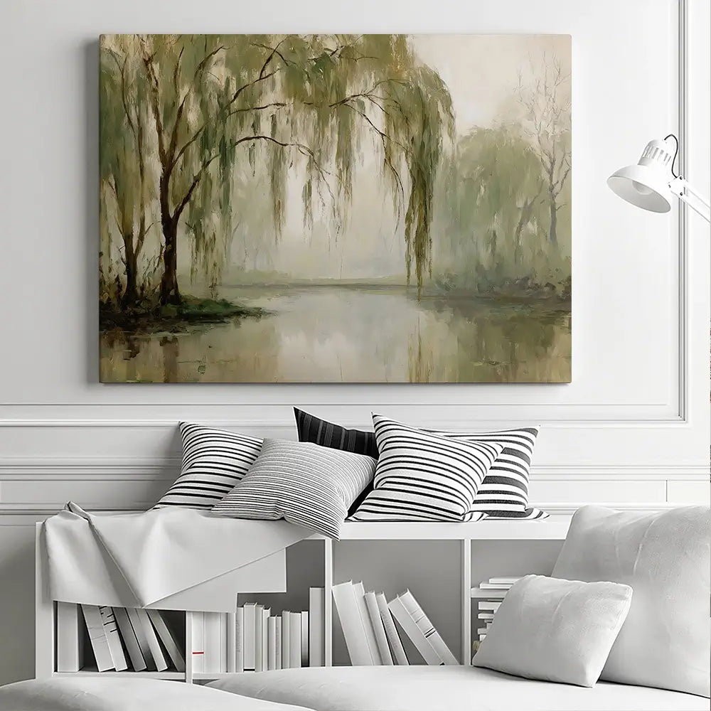 Willow Tree Canvas Print Willow Tree Canvas Print wall art product Petals Prints Design - Independent