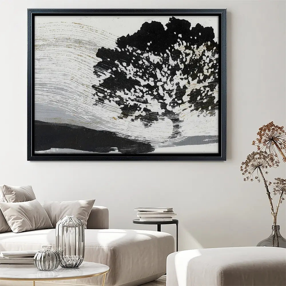 Wind Bent Tree Canvas Print Wind Bent Tree Canvas Print wall art product Chromatic Storm Studio