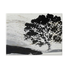 Wind Bent Tree Canvas Print Wind Bent Tree Canvas Print wall art product Chromatic Storm Studio