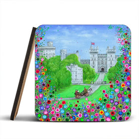 Windsor Castle Royal Edition Coaster Set Windsor Castle Royal Edition Coaster Set wall art product Jo Gough