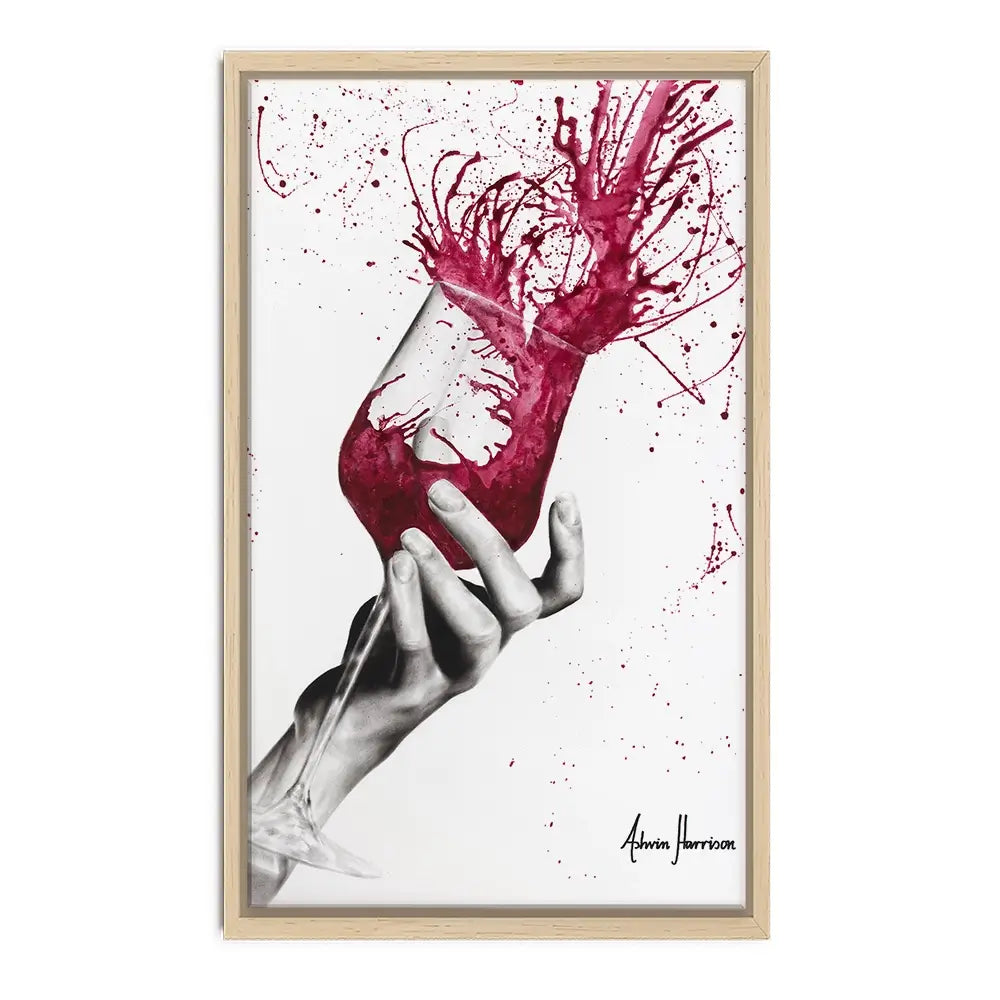Wine Twirl Canvas Print Wine Twirl Canvas Print wall art product Ashvin Harrison