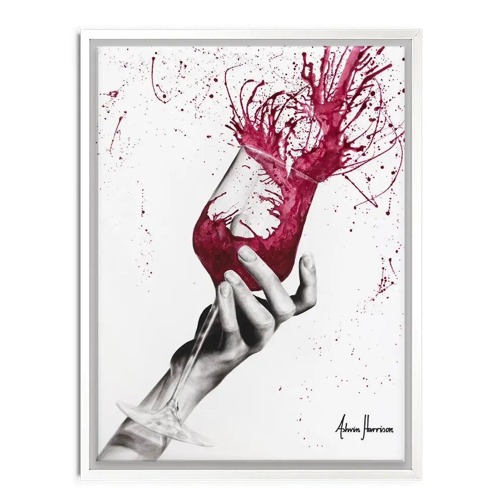 Wine Twirl Canvas Print Wine Twirl Canvas Print wall art product Ashvin Harrison