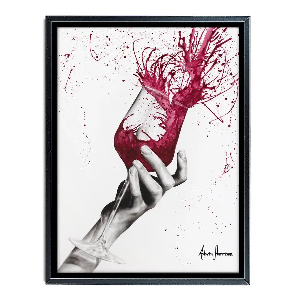Wine Twirl Canvas Print Wine Twirl Canvas Print wall art product Ashvin Harrison