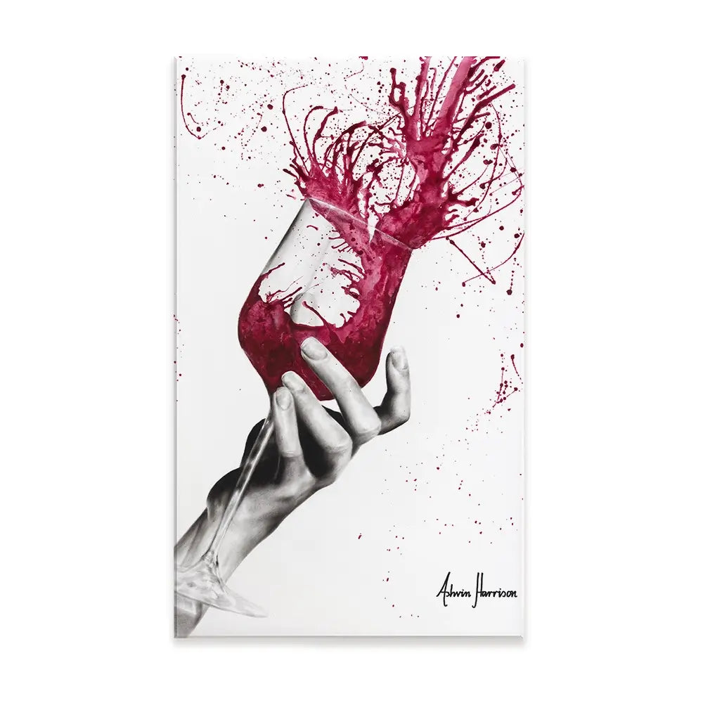 Wine Twirl Canvas Print Wine Twirl Canvas Print wall art product Ashvin Harrison