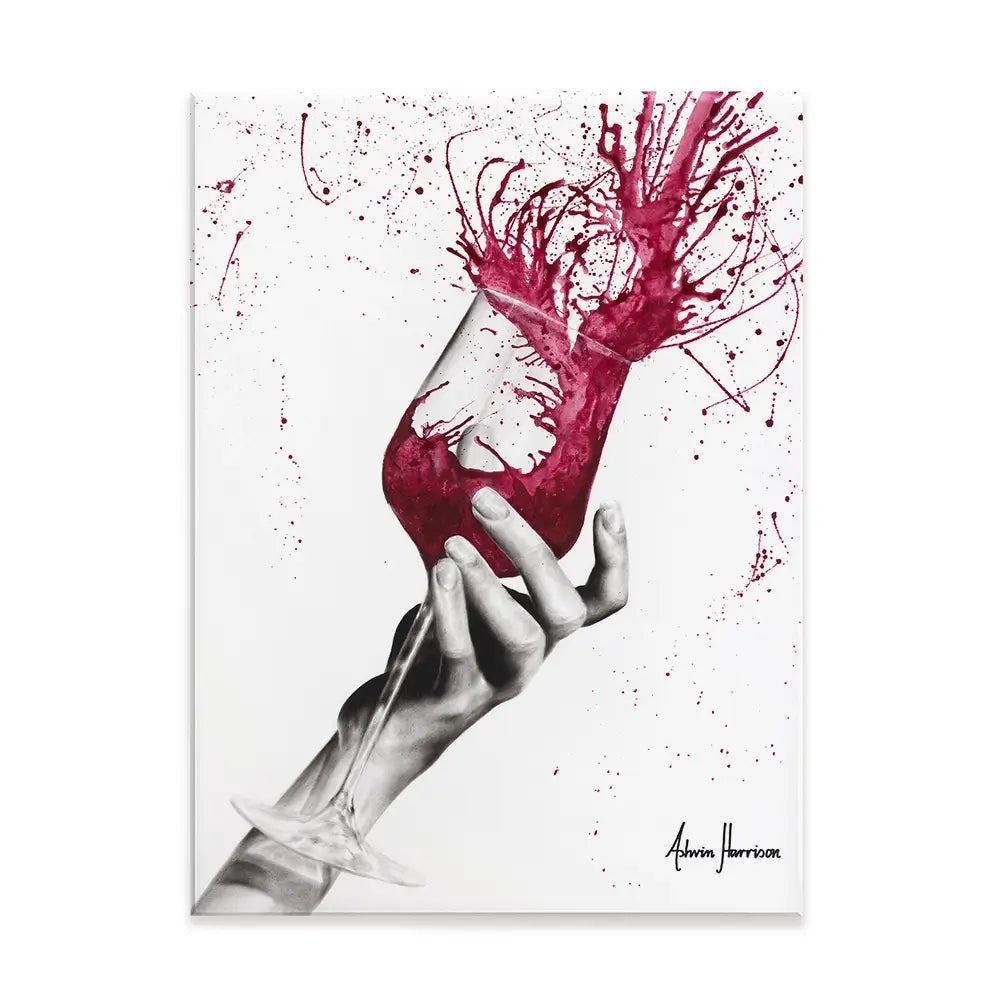 Wine Twirl Canvas Print Wine Twirl Canvas Print wall art product Ashvin Harrison
