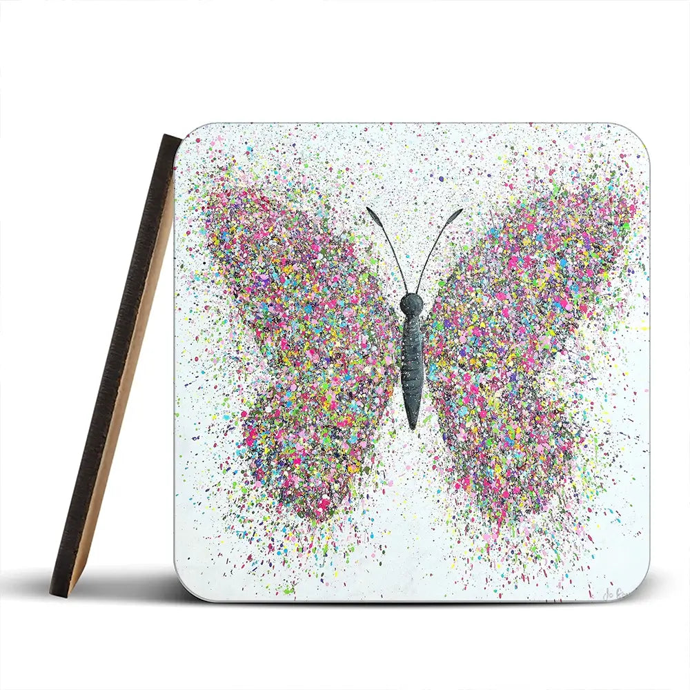 Wings Of Love Coaster Set Wings Of Love Coaster Set wall art product Jo Gough