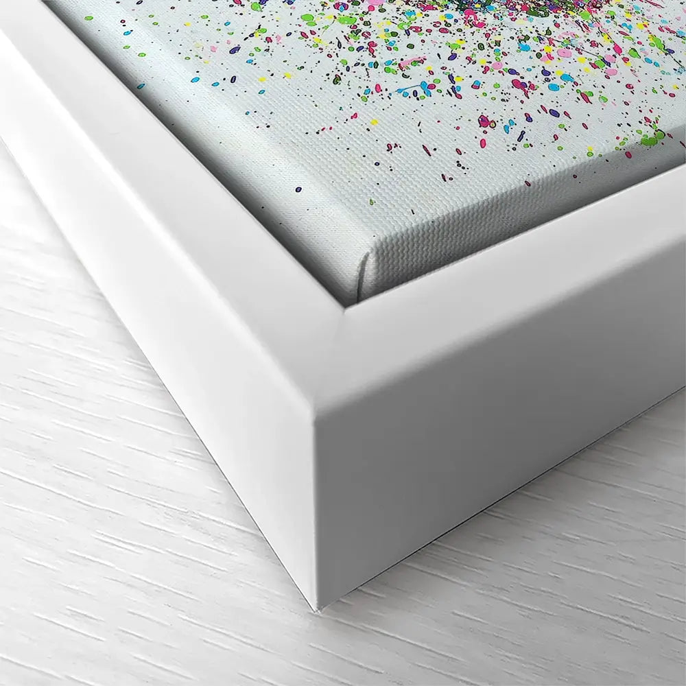 Wings Of Love Square Canvas Print Wings Of Love Square Canvas Print wall art product Jo Gough
