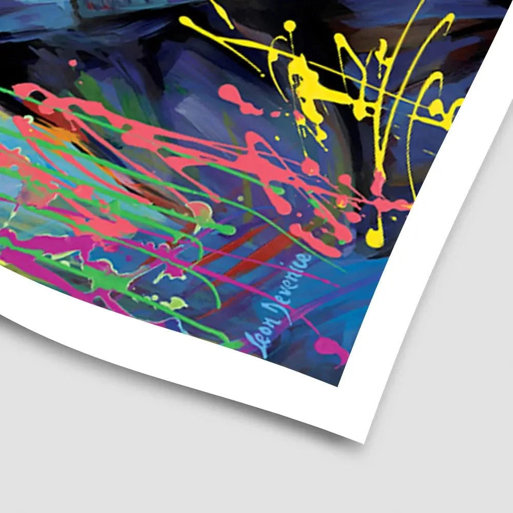 Winston Churchill Art Print Winston Churchill Art Print wall art product Leon Devenice