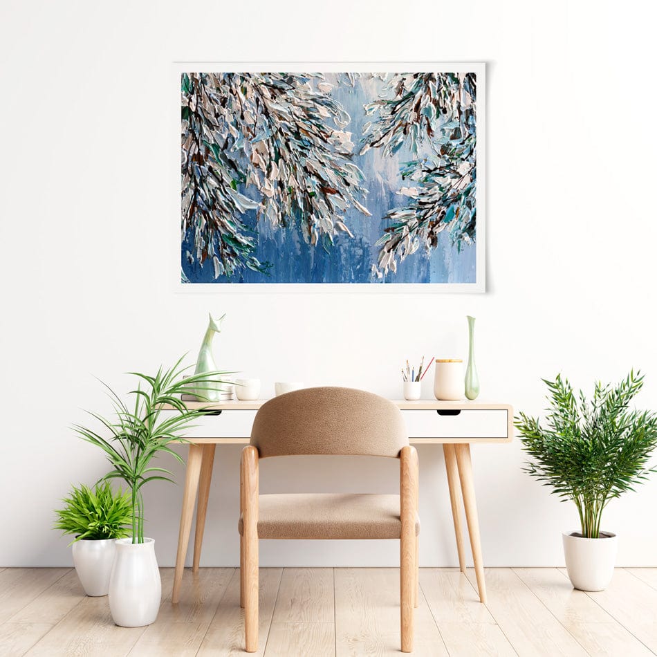 Winter 2 Art Print wall art product Olga Tkachyk