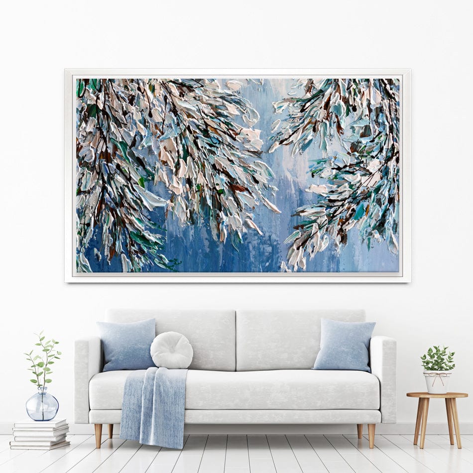 Winter 2 Canvas Print wall art product Olga Tkachyk