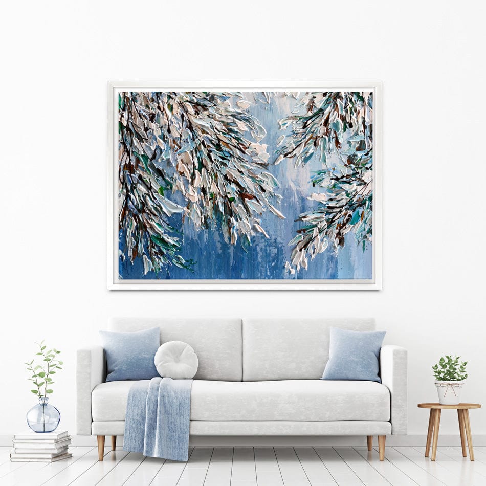 Winter 2 Canvas Print wall art product Olga Tkachyk