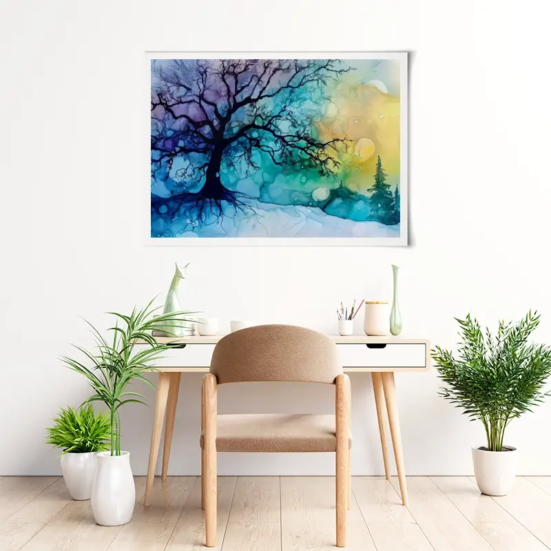 Winter Dawn Art Print Winter Dawn Art Print wall art product David Alexander Elder