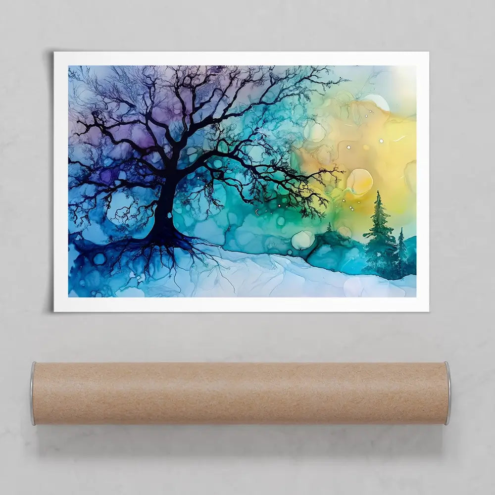 Winter Dawn Art Print Winter Dawn Art Print wall art product David Alexander Elder