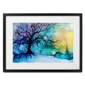 Winter Dawn Framed Art Print Winter Dawn Framed Art Print wall art product David Alexander Elder