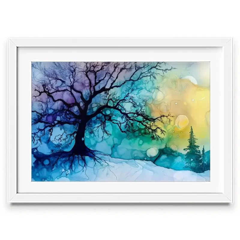 Winter Dawn Framed Art Print Winter Dawn Framed Art Print wall art product David Alexander Elder