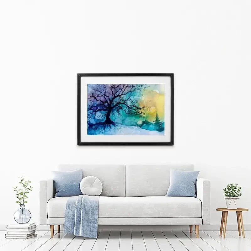 Winter Dawn Framed Art Print Winter Dawn Framed Art Print wall art product David Alexander Elder