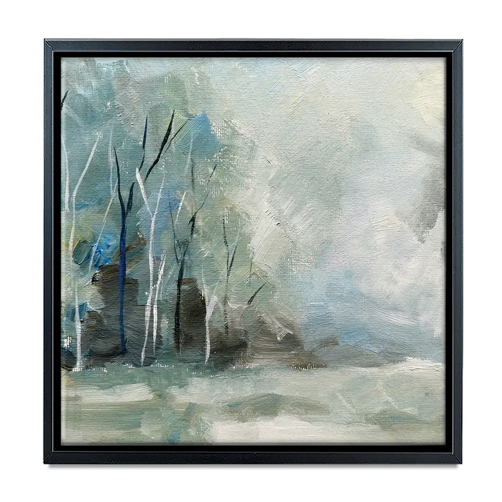 Winter Tones Square Canvas Print Winter Tones Square Canvas Print wall art product Galarta / Shutterstock
