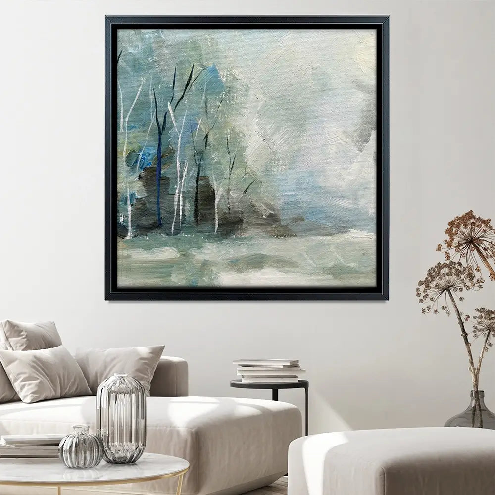 Winter Tones Square Canvas Print Winter Tones Square Canvas Print wall art product Galarta / Shutterstock