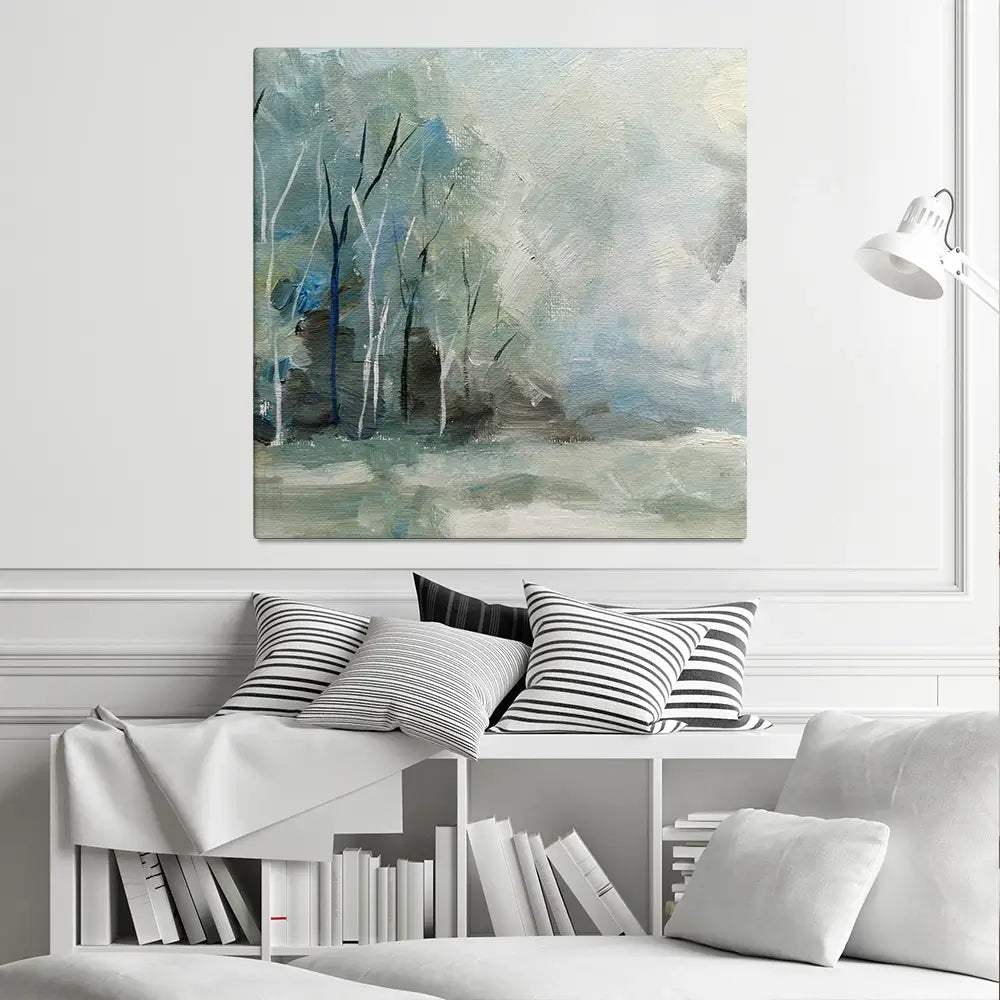 Winter Tones Square Canvas Print Winter Tones Square Canvas Print wall art product Galarta / Shutterstock