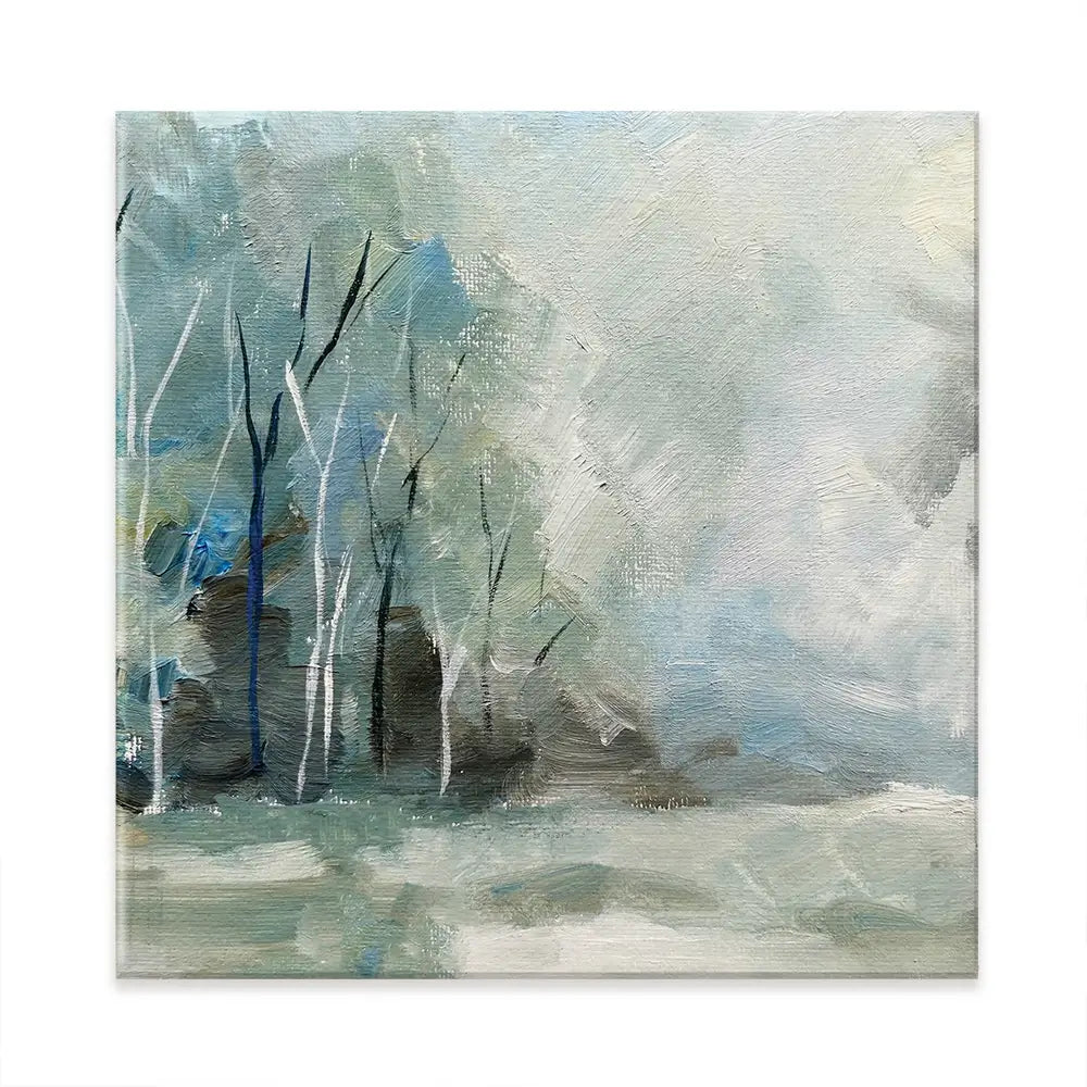Winter Tones Square Canvas Print Winter Tones Square Canvas Print wall art product Galarta / Shutterstock