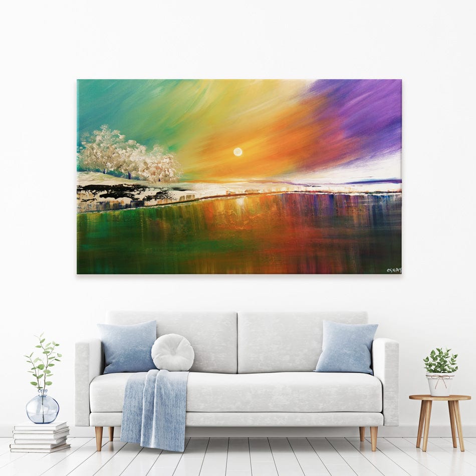 Winter Warmth Canvas Print wall art product Osnat Tzadok