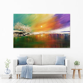 Winter Warmth Canvas Print wall art product Osnat Tzadok