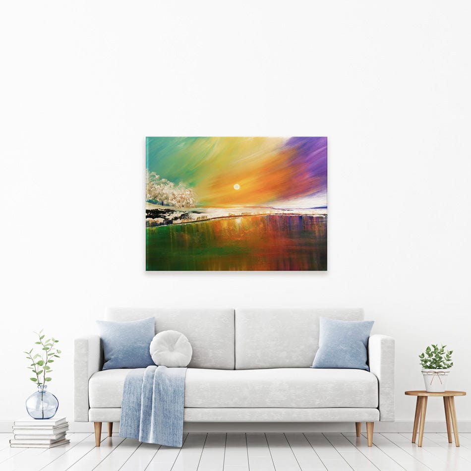 Winter Warmth Canvas Print wall art product Osnat Tzadok