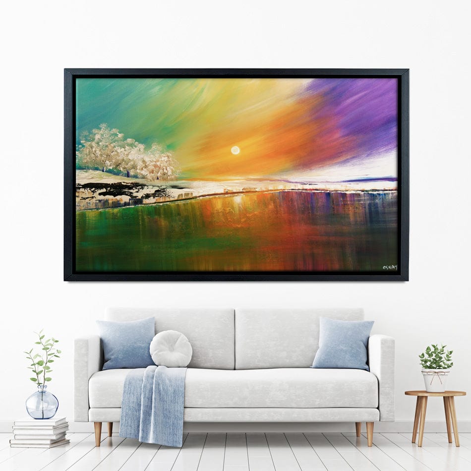 Winter Warmth Canvas Print wall art product Osnat Tzadok