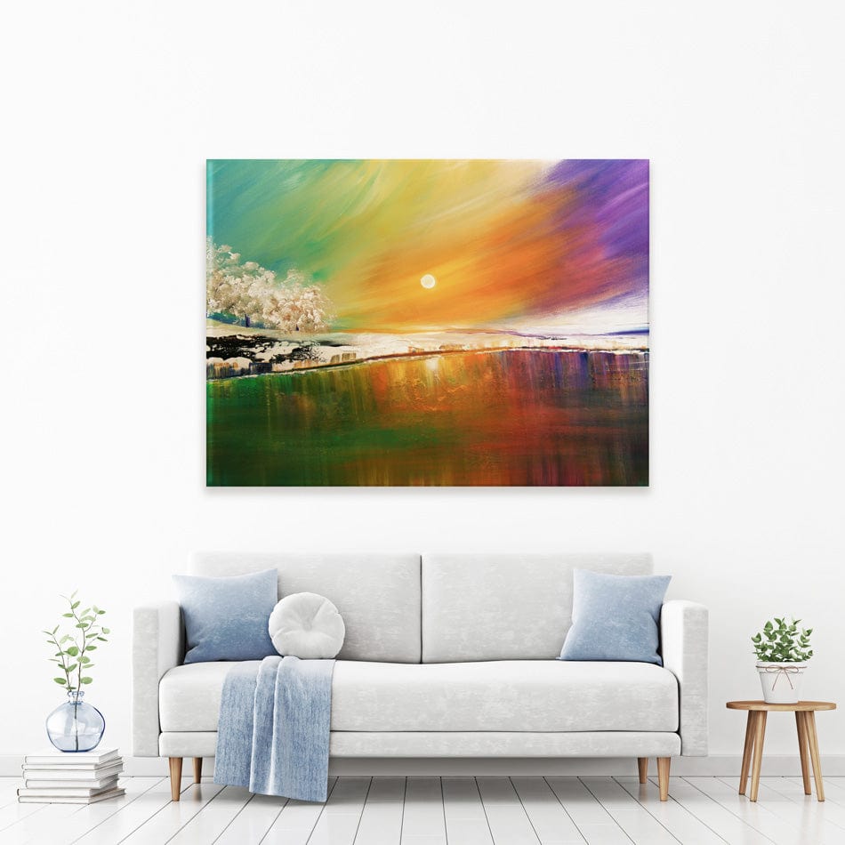 Winter Warmth Canvas Print wall art product Osnat Tzadok