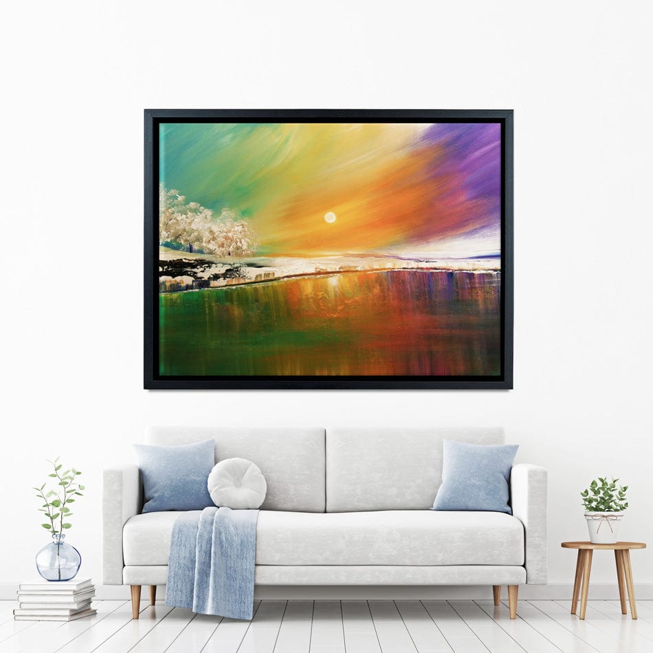 Winter Warmth Canvas Print wall art product Osnat Tzadok