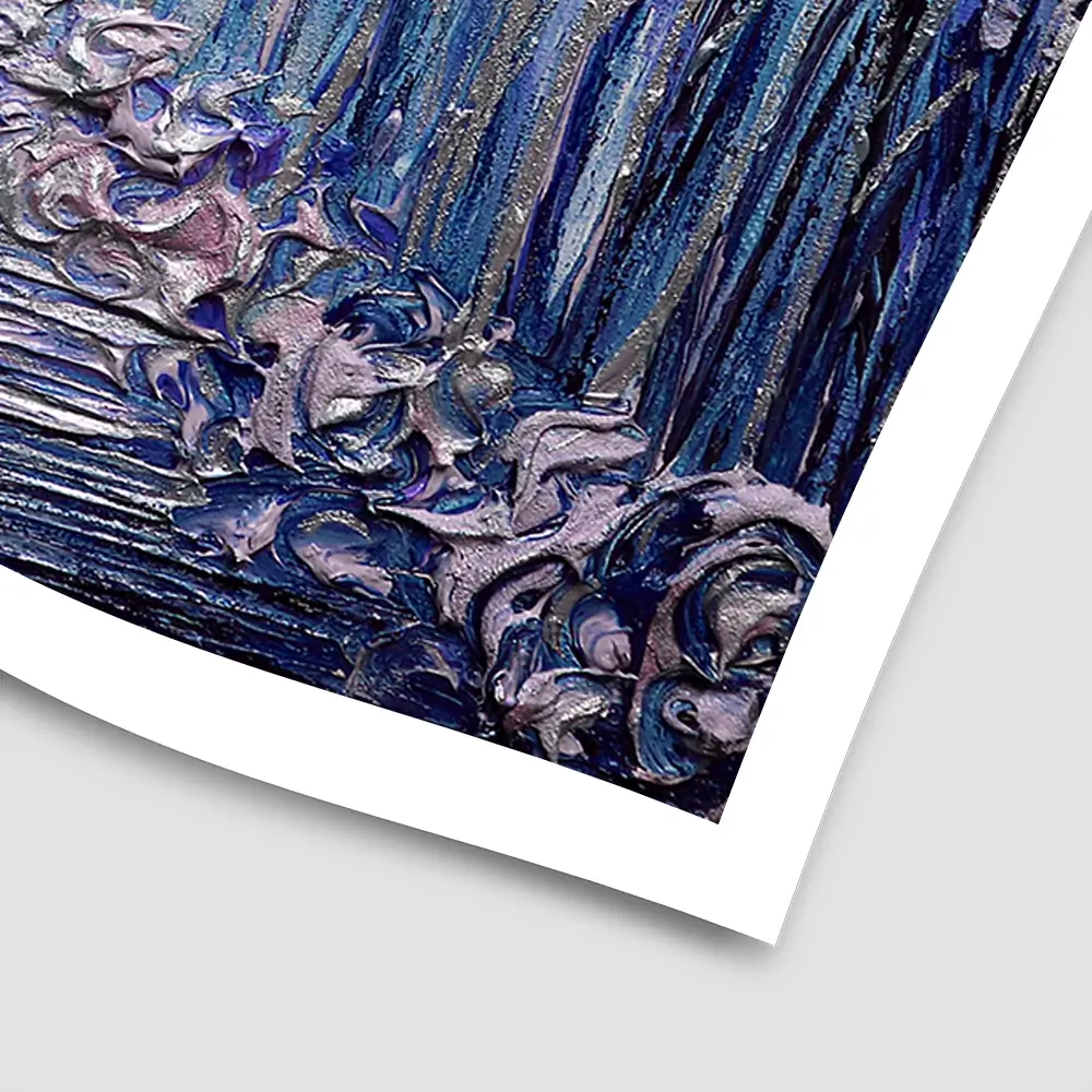 Winter Wonderland Square Art Print Winter Wonderland Square Art Print wall art product Nada Khatib