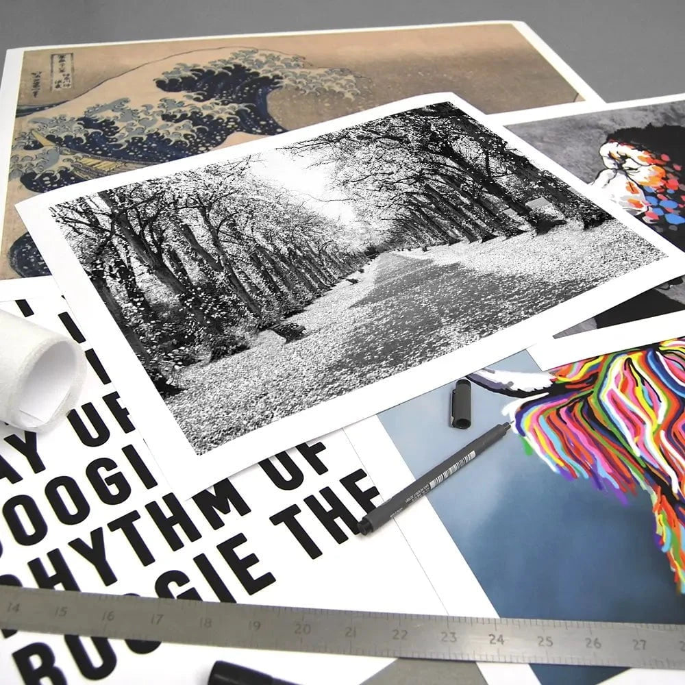 Winters Walk Art Print Winters Walk Art Print wall art product Aimee Linzi