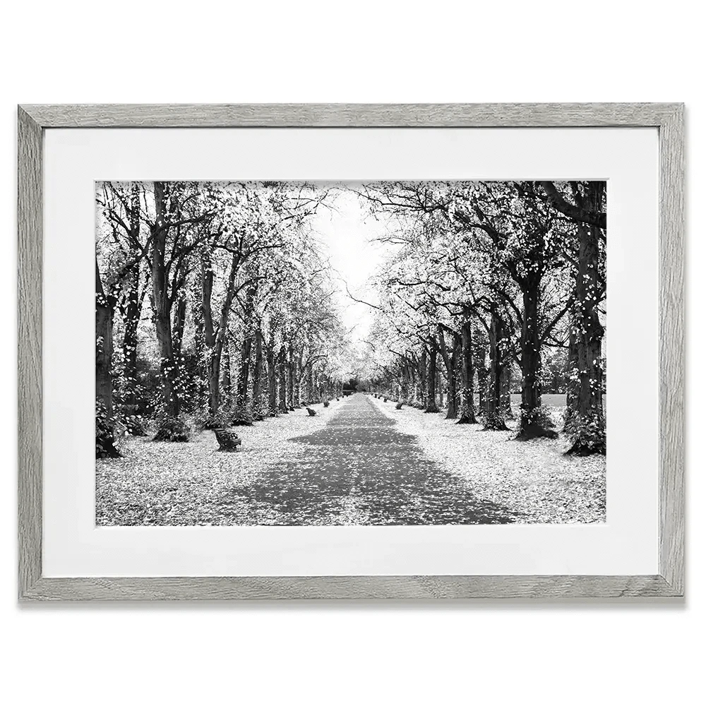 Winters Walk Framed Art Print Winters Walk Framed Art Print wall art product Aimee Linzi