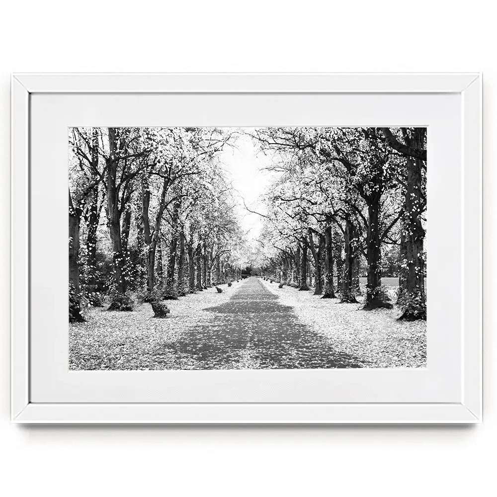 Winters Walk Framed Art Print Winters Walk Framed Art Print wall art product Aimee Linzi