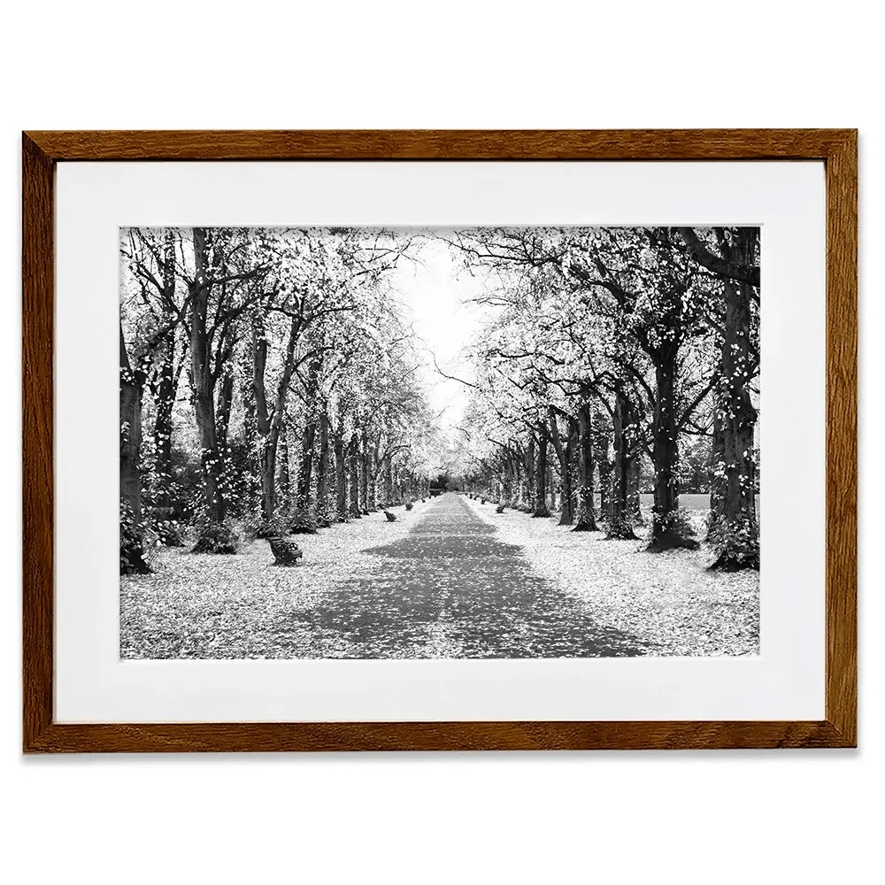 Winters Walk Framed Art Print Winters Walk Framed Art Print wall art product Aimee Linzi