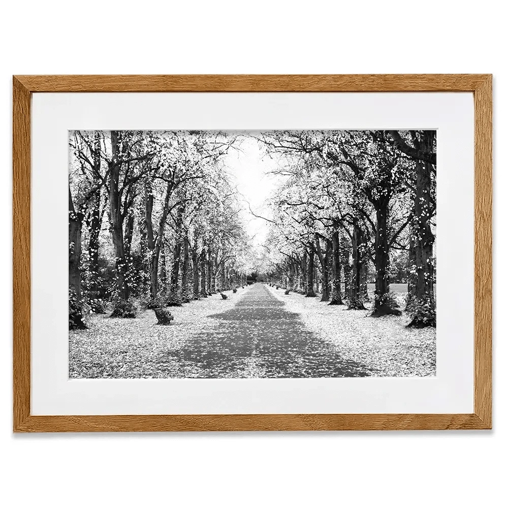 Winters Walk Framed Art Print Winters Walk Framed Art Print wall art product Aimee Linzi