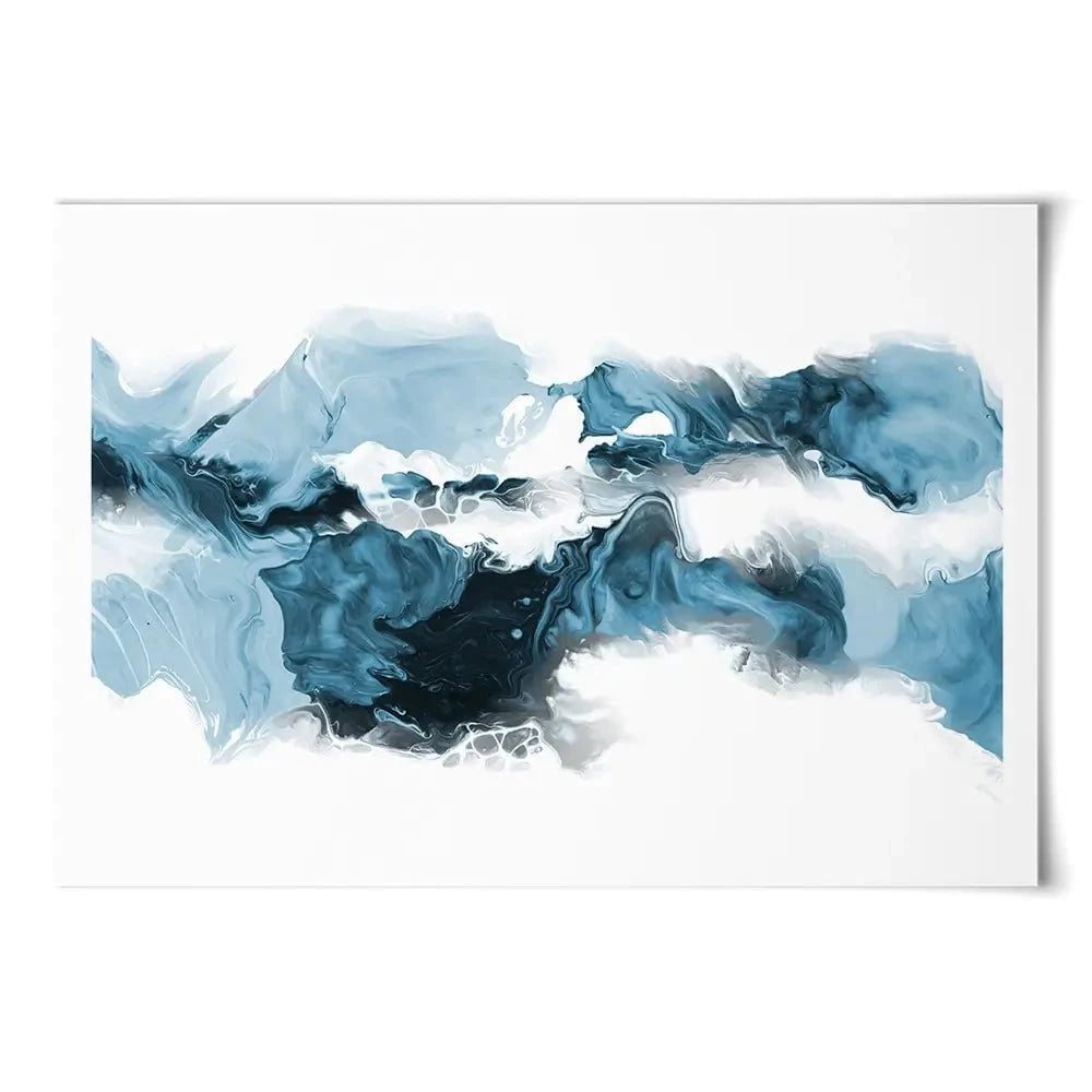 Wispy Blue Art Print Wispy Blue Art Print wall art product allart / Shutterstock